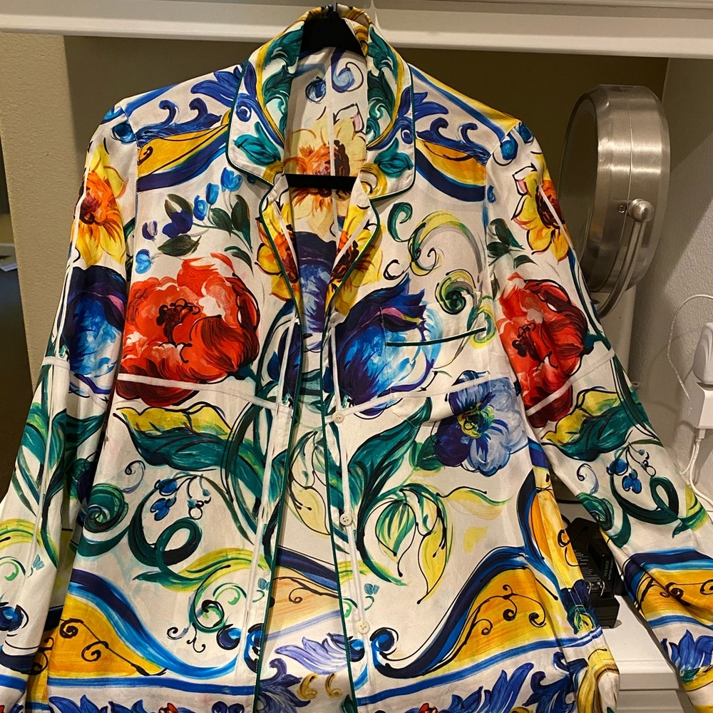 Dolce & Gabbana silk top